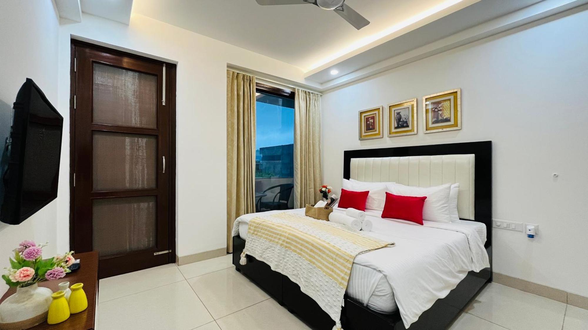 Olive Service Apartments - Golf Course Road Gurgaon Eksteriør billede