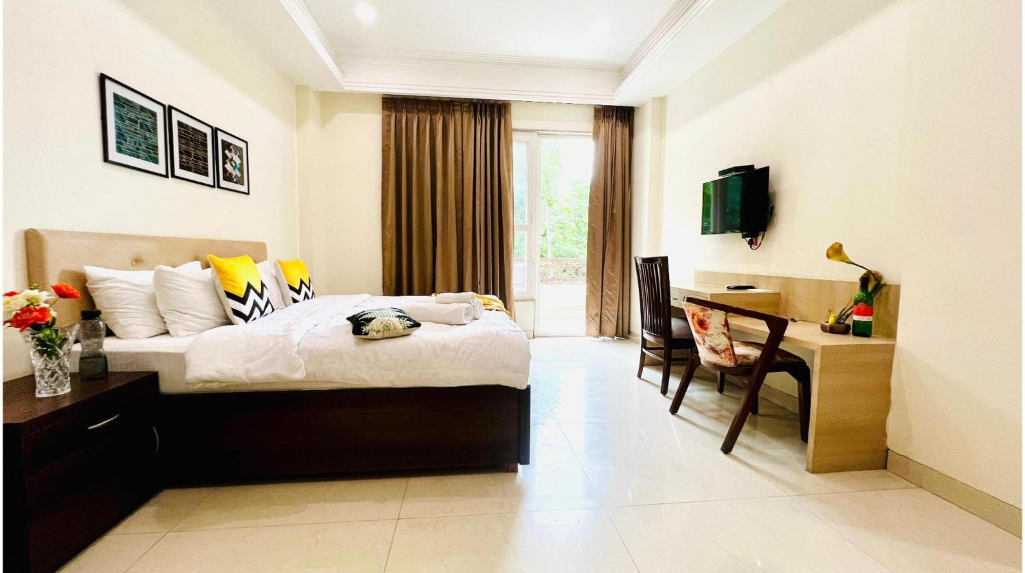Olive Service Apartments - Golf Course Road Gurgaon Eksteriør billede