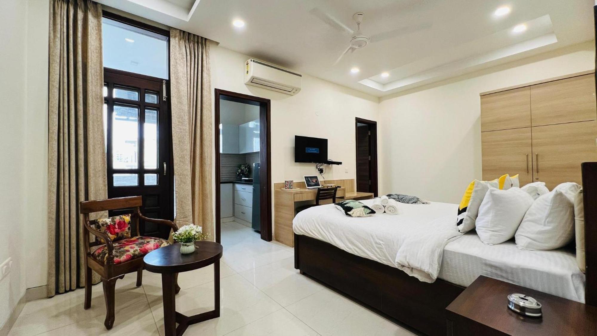 Olive Service Apartments - Golf Course Road Gurgaon Værelse billede