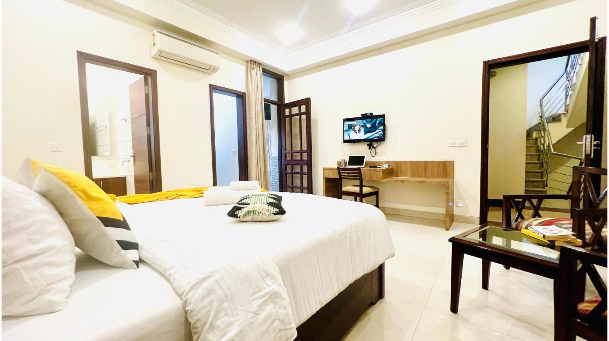 Olive Service Apartments - Golf Course Road Gurgaon Eksteriør billede